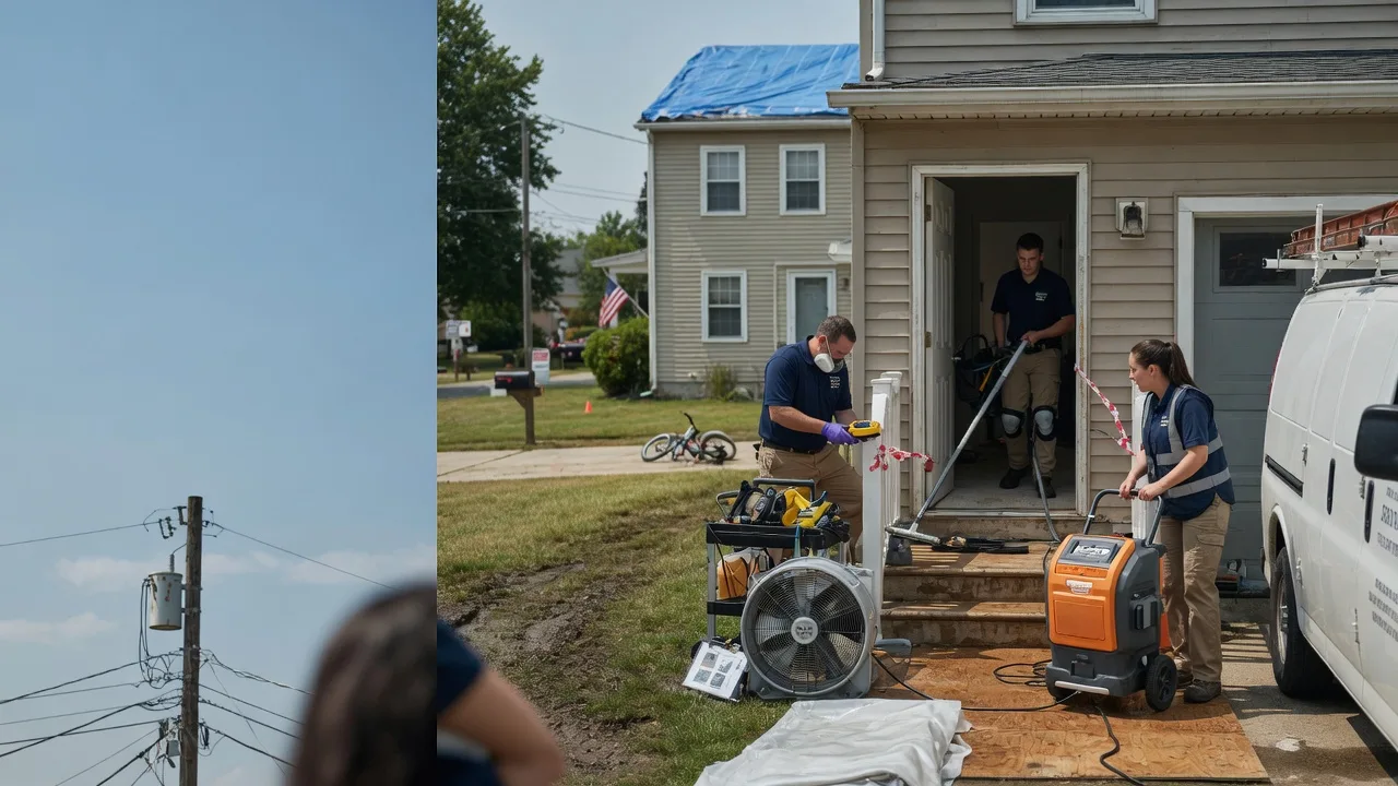 Water Damage Repair in Wrights, IL near me